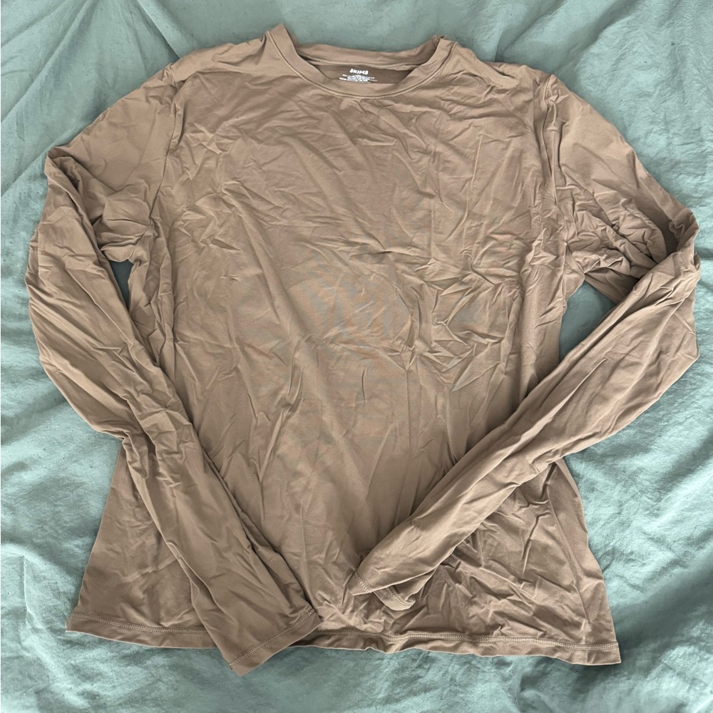 SKIMS FITS EVERYBODY LONG SLEEVE T SHIRT